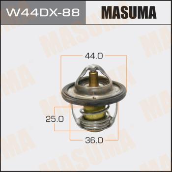 MASUMA W44DX88 - Термостат охлаждающей жидкости / корпус unicars.by