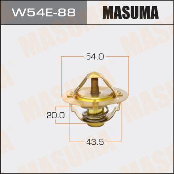 MASUMA W54E-88 - Термостат охлаждающей жидкости / корпус unicars.by