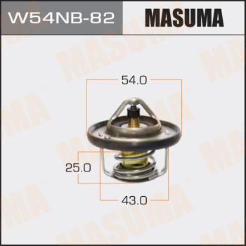 MASUMA W54NB-82 - Термостат охлаждающей жидкости / корпус unicars.by