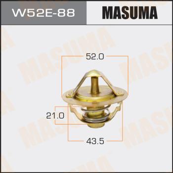 MASUMA W52E88 - Термостат охлаждающей жидкости / корпус unicars.by