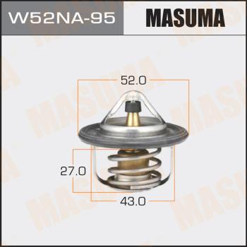 MASUMA W52NA95 - Термостат охлаждающей жидкости / корпус unicars.by