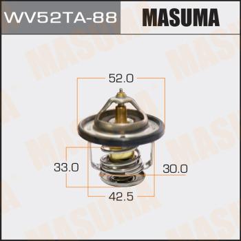 MASUMA WV52TA-88 - Термостат охлаждающей жидкости / корпус unicars.by