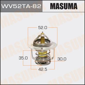 MASUMA WV52TA82 - Термостат охлаждающей жидкости / корпус unicars.by