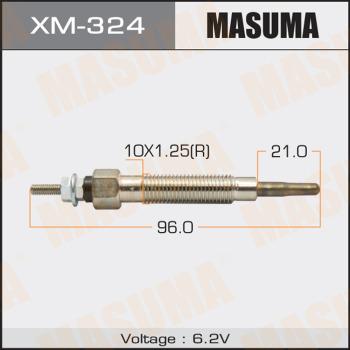 MASUMA XM324 - Свеча накаливания unicars.by