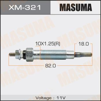 MASUMA XM-321 - Свеча накаливания unicars.by