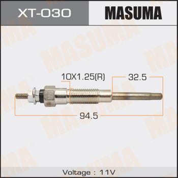 MASUMA XT030 - Свеча накаливания unicars.by