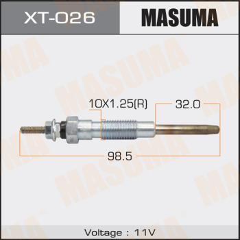 MASUMA XT026 - Свеча накаливания unicars.by