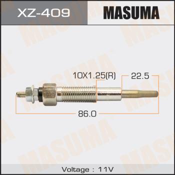 MASUMA XZ-409 - Свеча накаливания unicars.by