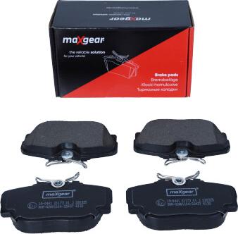 Maxgear 19-0441 - Тормозные колодки, дисковые, комплект unicars.by