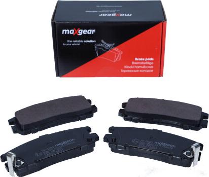 Maxgear 19-0483 - Тормозные колодки, дисковые, комплект unicars.by