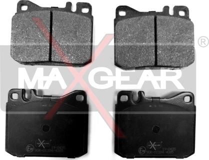 Maxgear 19-0435 - Тормозные колодки, дисковые, комплект unicars.by