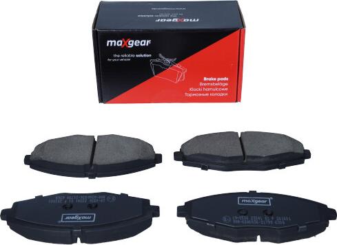 Maxgear 19-0536 - Тормозные колодки, дисковые, комплект unicars.by