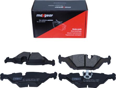 Maxgear 19-0533 - Тормозные колодки, дисковые, комплект unicars.by