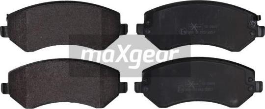 Maxgear 19-0869 - Тормозные колодки, дисковые, комплект unicars.by