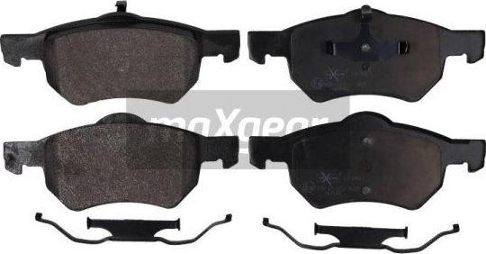 Maxgear 19-0867 - Тормозные колодки, дисковые, комплект unicars.by