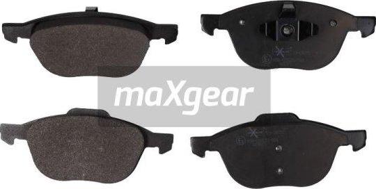 Maxgear 19-0875 - Тормозные колодки, дисковые, комплект unicars.by