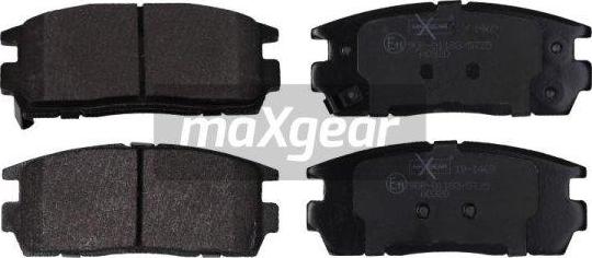 Maxgear 19-1469 - Тормозные колодки, дисковые, комплект unicars.by