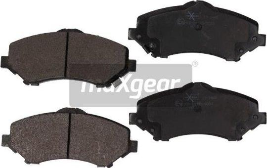 Maxgear 19-1468 - Тормозные колодки, дисковые, комплект unicars.by