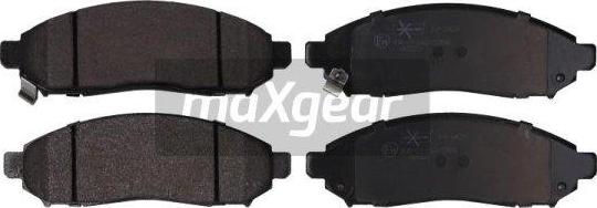 Maxgear 19-1439 - Тормозные колодки, дисковые, комплект unicars.by