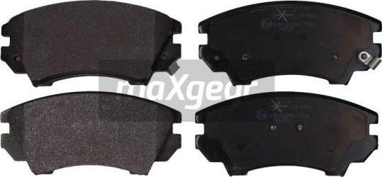 Maxgear 19-1543 - Тормозные колодки, дисковые, комплект unicars.by