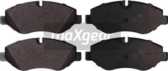 Maxgear 19-1096 - Тормозные колодки, дисковые, комплект unicars.by