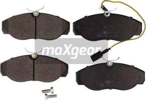 Maxgear 19-1085 - Тормозные колодки, дисковые, комплект unicars.by