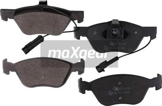 Maxgear 19-1086 - Тормозные колодки, дисковые, комплект unicars.by