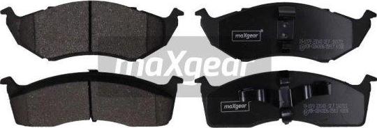 Maxgear 19-1079 - Тормозные колодки, дисковые, комплект unicars.by