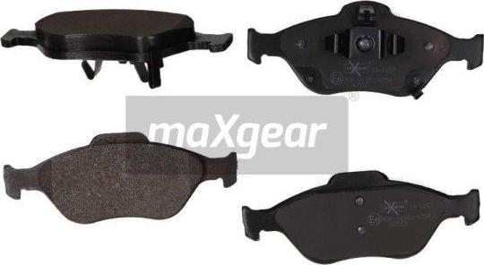 Maxgear 19-1157 - Тормозные колодки, дисковые, комплект unicars.by