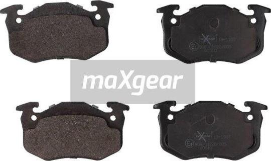 Maxgear 19-1107 - Тормозные колодки, дисковые, комплект unicars.by