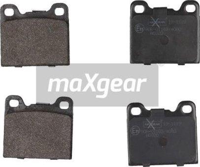 Maxgear 19-1119 - Тормозные колодки, дисковые, комплект unicars.by