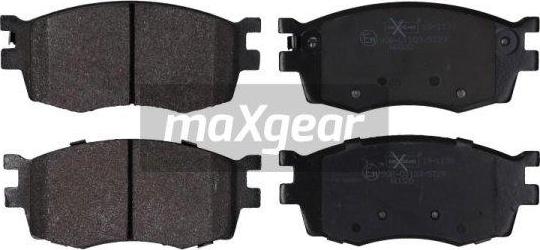 Maxgear 19-1139 - Тормозные колодки, дисковые, комплект unicars.by