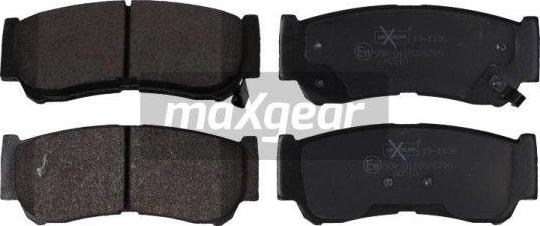 Maxgear 19-1136 - Тормозные колодки, дисковые, комплект unicars.by