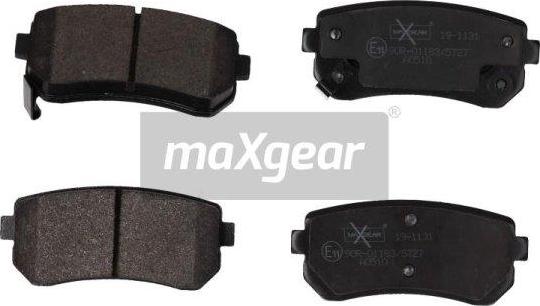 Maxgear 19-1131 - Тормозные колодки, дисковые, комплект unicars.by