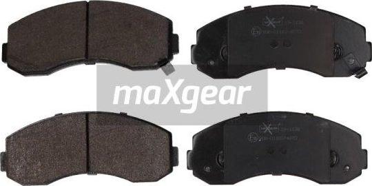 Maxgear 19-1138 - Тормозные колодки, дисковые, комплект unicars.by