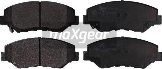 Maxgear 19-1126 - Тормозные колодки, дисковые, комплект unicars.by