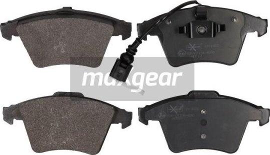 Maxgear 19-1822 - Тормозные колодки, дисковые, комплект unicars.by