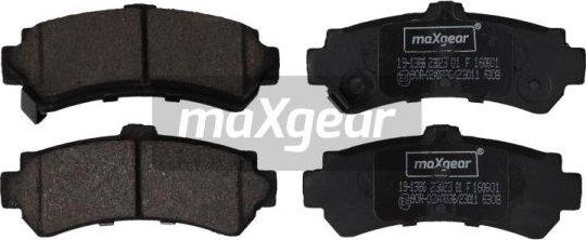 Maxgear 19-1386 - Тормозные колодки, дисковые, комплект unicars.by