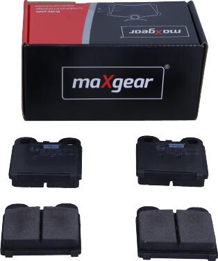 Maxgear 19-3418 - Тормозные колодки, дисковые, комплект unicars.by