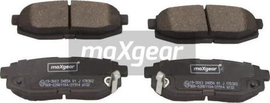 Maxgear 19-3003 - Тормозные колодки, дисковые, комплект unicars.by