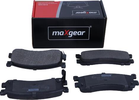 Maxgear 19-3102 - Тормозные колодки, дисковые, комплект unicars.by