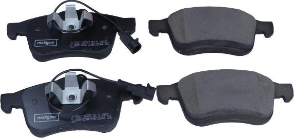 Maxgear 19-3367 - Тормозные колодки, дисковые, комплект unicars.by