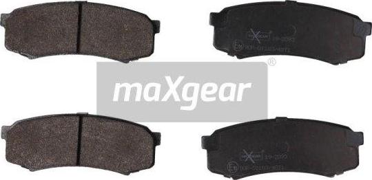 Maxgear 19-2093 - Тормозные колодки, дисковые, комплект unicars.by