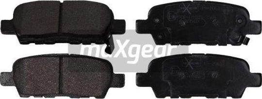 Maxgear 19-2061 - Тормозные колодки, дисковые, комплект unicars.by