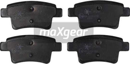 Maxgear 19-2089 - Тормозные колодки, дисковые, комплект unicars.by