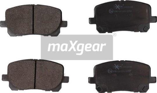 Maxgear 19-2148 - Тормозные колодки, дисковые, комплект unicars.by