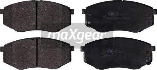 Maxgear 19-2176 - Тормозные колодки, дисковые, комплект unicars.by