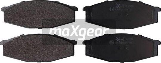 Maxgear 19-2172 - Тормозные колодки, дисковые, комплект unicars.by