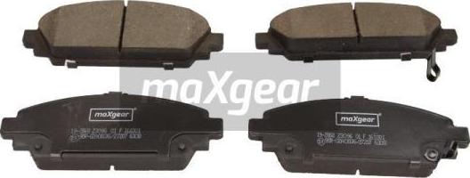 Maxgear 19-2868 - Тормозные колодки, дисковые, комплект unicars.by