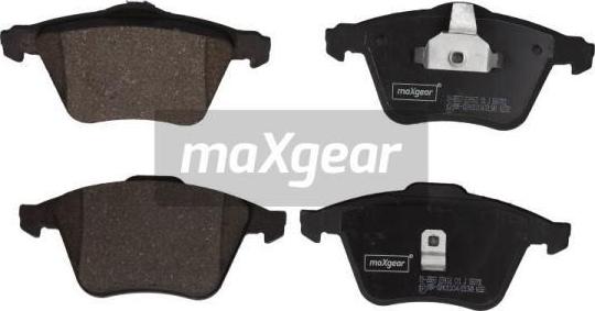 Maxgear 19-2883 - Тормозные колодки, дисковые, комплект unicars.by